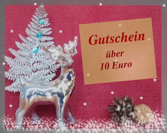 Weihnachtsgutschein 10�
