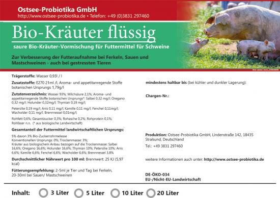 Bio Kruter flssig 5l- fr Schweine