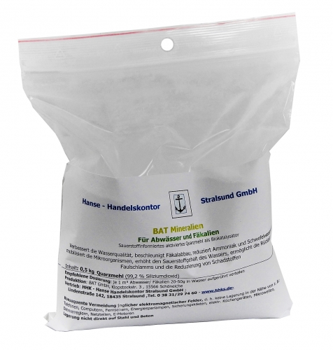 BAT Mineralien - Abwasser: 500g