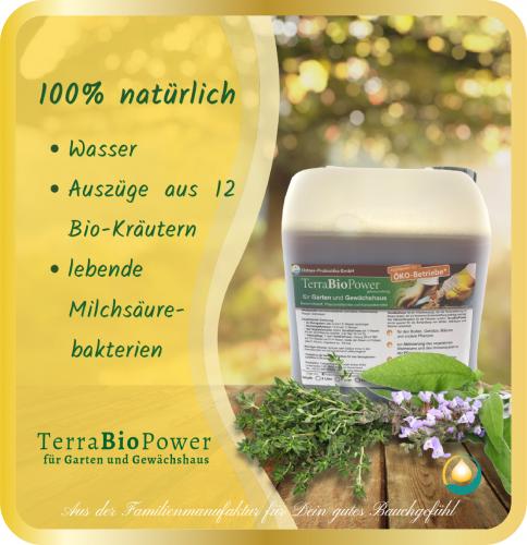 TerraBioPower fr Garten und Gewchshaus